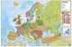Europe Map Poster Print - Decorative Wall Art