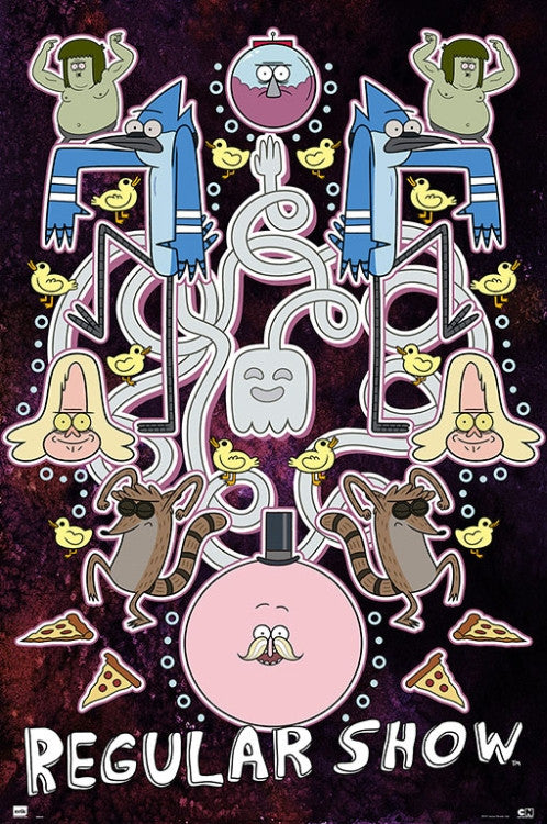 Regular Show Rolled Poster Print - 22x34 | Posterazzi