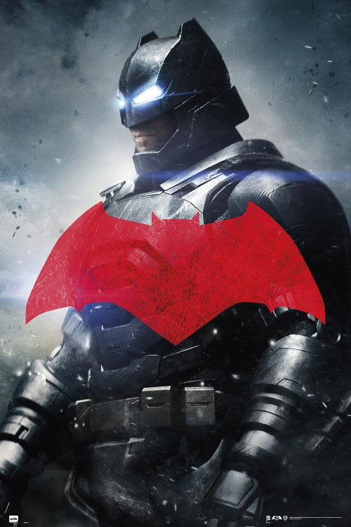 Batman V Superman Glyph Poster Print - 22x34 Rolled Poster