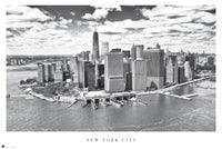 New York City Airview Poster Print - Rolled Poster 34x22