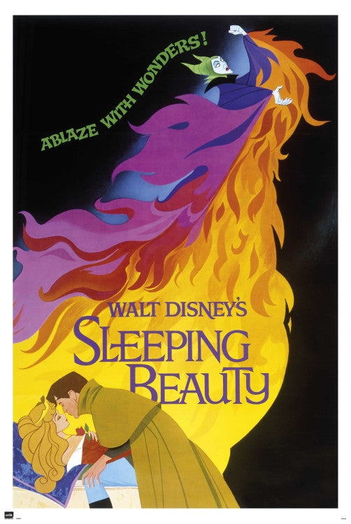 Walt Disney Sleeping Beauty Rolled Poster Print - 24x36