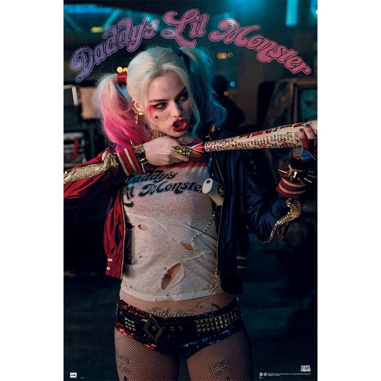 Harley Quinn Poster Print from Suicide Squad - 22x34