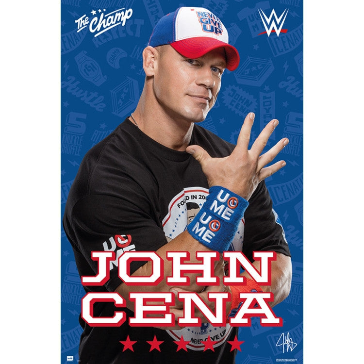 WWE John Cena Poster Print - Rolled Poster 22x34
