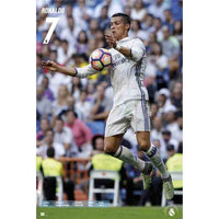Real Madrid 2016-2017 Cristiano Ronaldo Action Poster Print