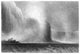 Niagara Falls 1838 engraving poster print showcasing the majestic landscape.