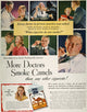 Camels Cigarette Advertisement Print, 1950 - Vintage Poster