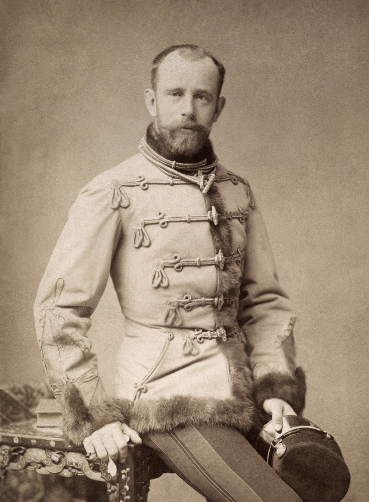 Prince Rudolf of Austria Cabinet Photograph Poster Print by Granger Collection