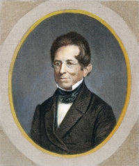 Thomas Hopkins Gallaudet 19th Century Engraving Poster Print by Granger Collection