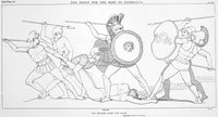 The Iliad: The Fight for the Body of Patroclus Fine Art Print by Thomas Piroli