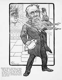 John Hipple Mitchell Caricature Fine Art Print (1902)