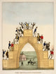 Drunkard's Progress Hand-Colored Lithograph Print by Kelloggs and Thayer