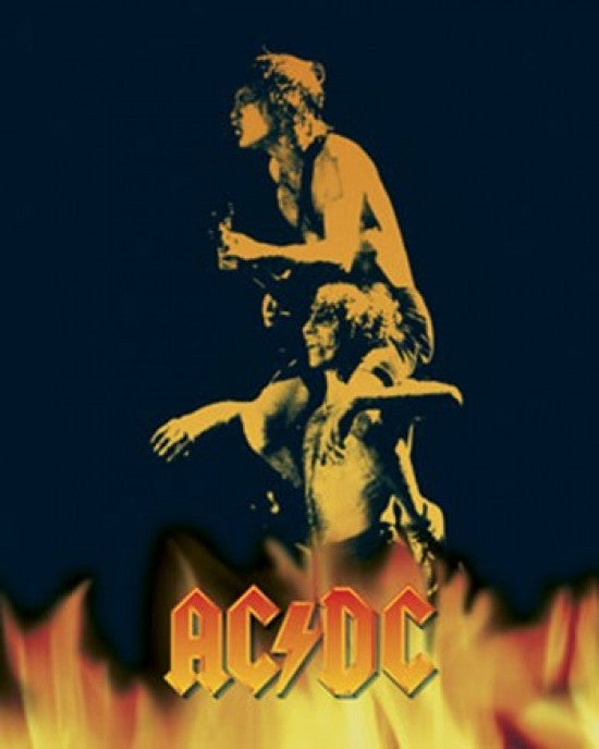 AC/DC Bonfire Poster Print - 8x10 Rolled Poster