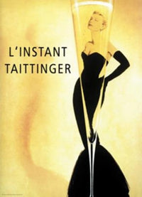 L'Instant Taittinger Poster Print - Large Wall Art 39x54