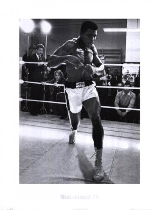 Muhammad Ali Training Poster Print - 22x30