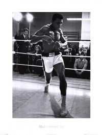 Muhammad Ali Training Poster Print - 22x30
