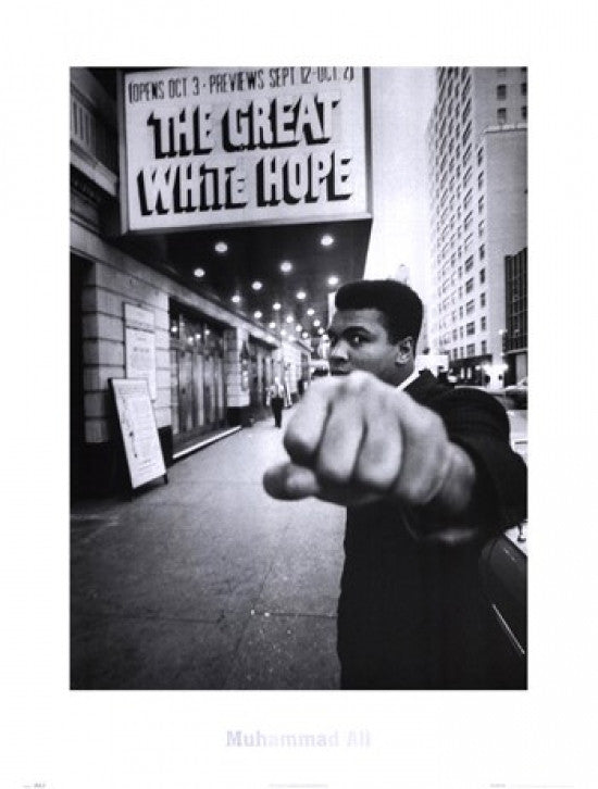 Muhammad Ali - Great White Hope Rolled Poster Print