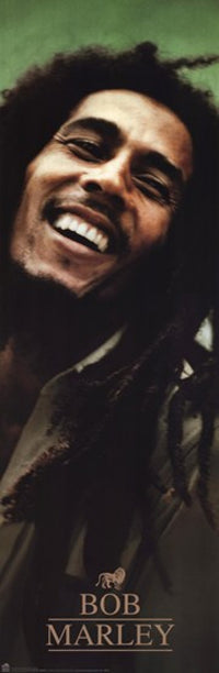Bob Marley - Green Slim Poster Print (12x36) | Posterazzi