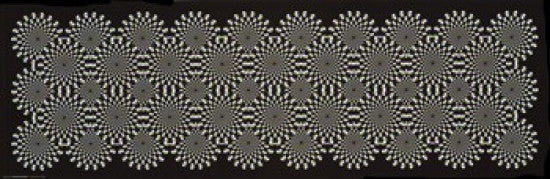 Optical Illusion Rolled Poster Print - 36x12