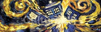 Doctor Who Exploding Tardis Slim Poster 36x12