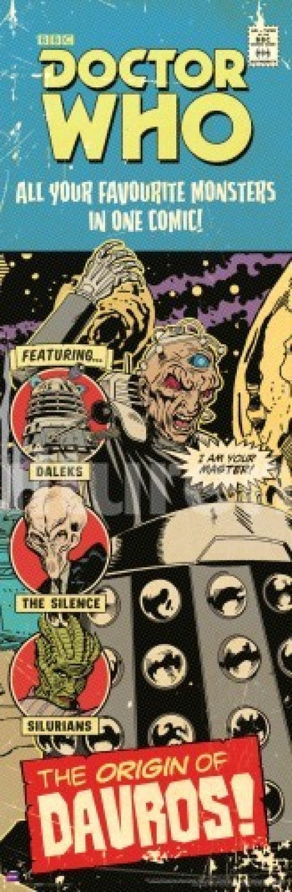 Doctor Who - Origin Of Davros Comic Cover Rolled Poster Print