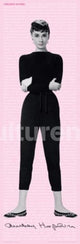 Audrey Hepburn 'I Believe in Pink' Poster Print (12x36)