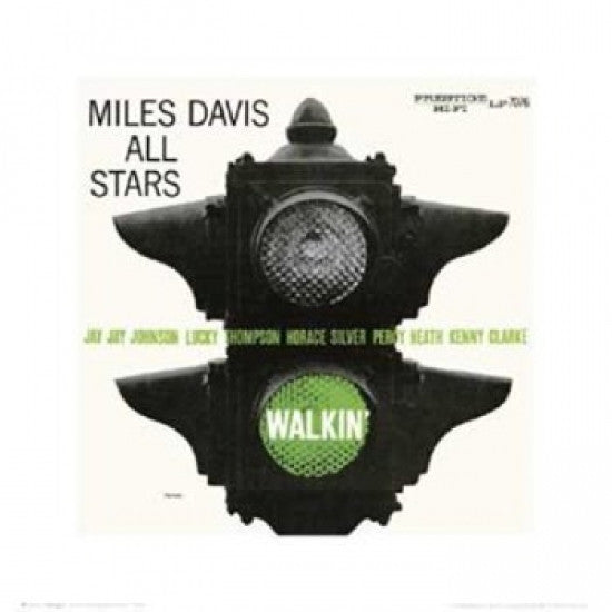 Miles Davis All Stars - Walkin' Rolled Poster Print
