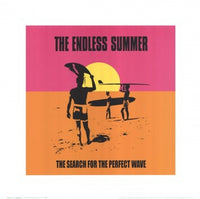 Endless Summer Classic Poster Print - 16 x 16 inch.