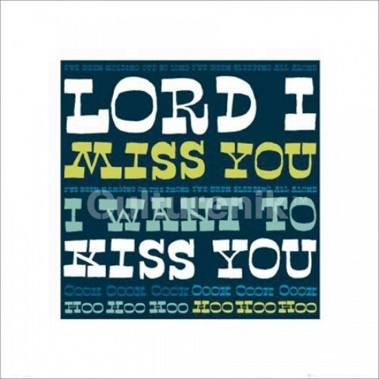 Rolling Stones Miss You Poster 16x16 - Classic Rock Art
