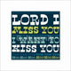Rolling Stones Miss You Poster 16x16 - Classic Rock Art
