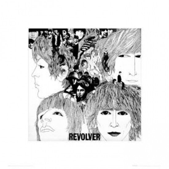 The Beatles Revolver Poster Print - 16x16 Rolled Poster