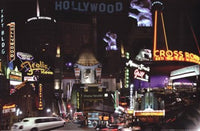 Hollywood Montage Poster showcasing iconic cinema moments