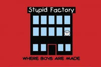 Boys Are Stupid Poster by Stupid Factory - Humorous wall art