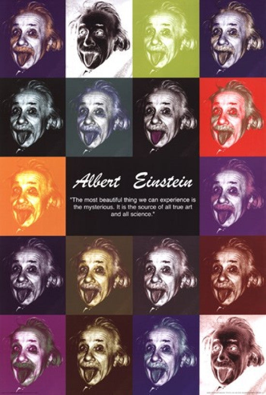 Einstein - Pop Poster Print (22x34) | Posterazzi