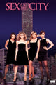 Sex and the City Cast Poster featuring iconic characters in stylish poses.