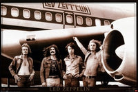 Led Zeppelin Plane Poster Print - 36x24 Rolled Art