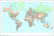 World Map Poster Print - Rolled Wall Art for Home or Office
