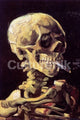 Van Gogh Skull Poster Print - 36x24 Inches | Posterazzi