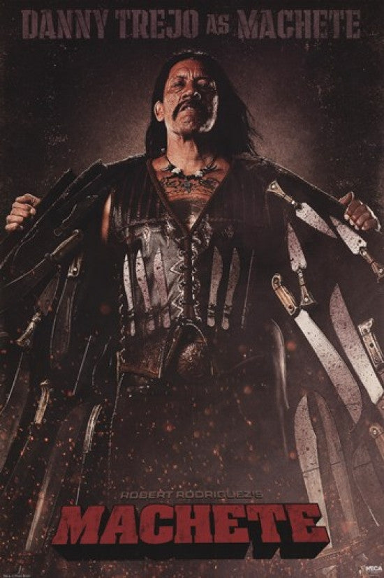 Machete Movie Poster Print Featuring Danny Trejo - 22x34