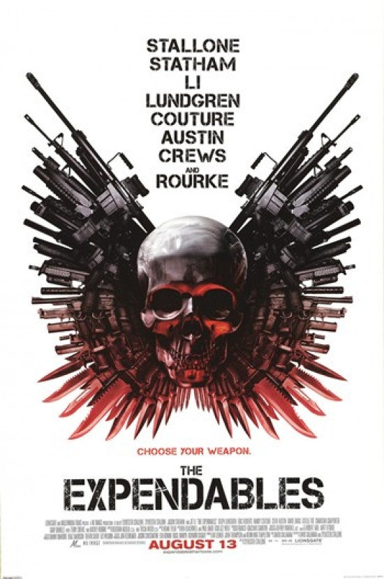 The Expendables - Skull One Sheet Poster Print (24x36)