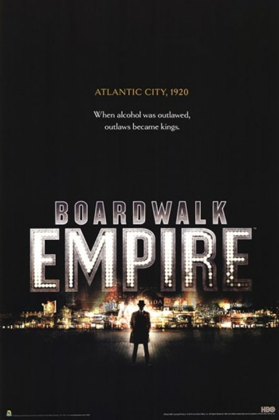 Boardwalk Empire Poster Print showcasing the essence of the Roaring Twenties