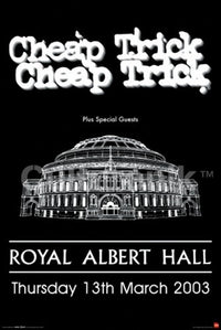 Cheap Trick Royal Albert Hall 2003 Poster Print - 34x22