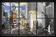 New York Window Rolled Poster Print - 34x22