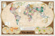 World Map Tripel Projection Poster Print (36x24)