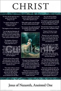 In Their Words - Jesus Quotes Rolled Poster Print