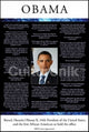 In Their Words - Obama Quotes Rolled Poster Print