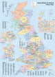 UK Political Map Poster Print 36x24 - Item # IMPST5483R