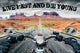 Live Fast Die Young Poster Print - 34x22 Rolled Art