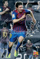FC Barcelona Lionel Messi 2011-2012 Collage Poster Print