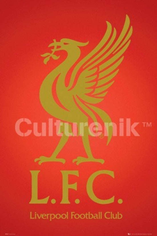 Liverpool FC Club Crest 2013 Poster Print (36x24)