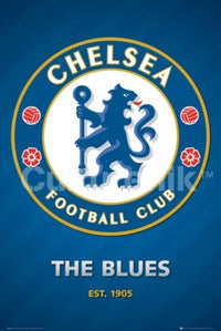Chelsea FC Club Crest 2013 Rolled Poster Print